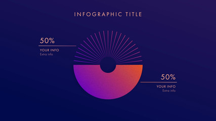 Vibrant Gradient Infographic