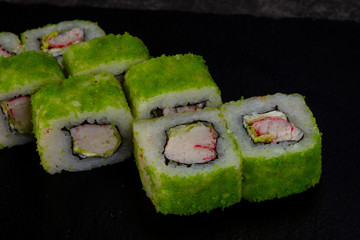 Japanese roll with prawn