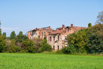 Part of a big abandoned animal husbandry