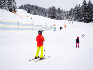 Beginner hill for young sportsmen