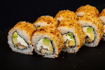 Japanese tempura roll