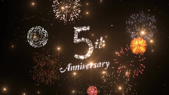5th years anniversary celebration