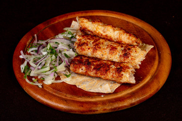 Chicken kebab shashlik