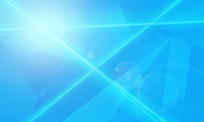 Abstract polygonal blue background