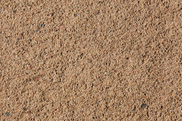 Texture of sand on a river beach