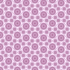 Seamless pattern with flowers. Purple texture..