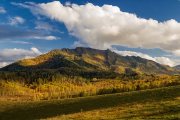 autumn in the mountains
