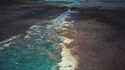 Drohnenaufnahme in Mexiko
