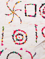 Artwork created by Warli children