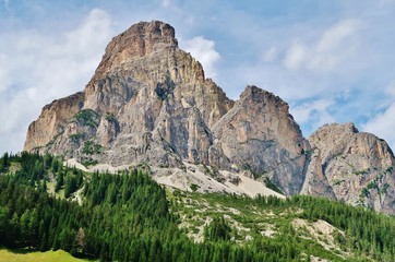 Sassongher, Colfosco, Dolomiten, Südtirol