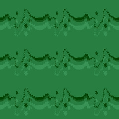 Seamless pattern background with multi-colored wavy lines.