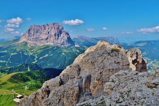 Von den Cirspitzen zum Langkofel, Dolomiten