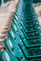 Obraz premium Endless Seats from Number Seven