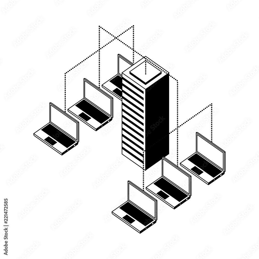 Canvas Prints database server connection transfer data laptops network