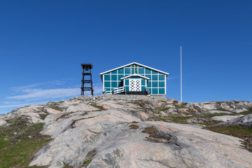 Naalakatta Illua Church in Ilulissat, Greenland