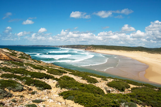 Praia da Bordeira, Algarve, Westk&uuml;ste Portugals