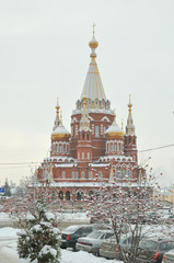 Михайловский собор зима 