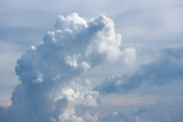 beautiful natural cloudscape sky background.