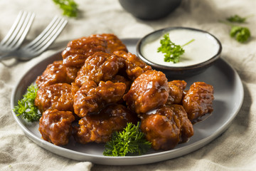 Barbecue Boneless Chicken Wings