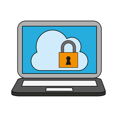 Laptop with secure cloud