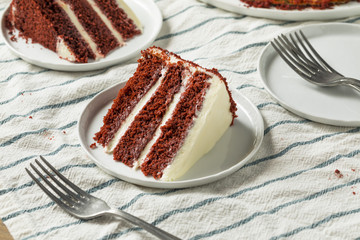 Homemade Sweet Red Velvet Cake