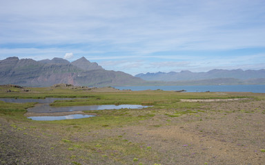 Landschaft bei Dj&uacute;pivogur / Ostfjorde &ndash; Island
