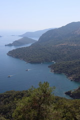 Region of Oludeniz, Turkey, summer 2018
