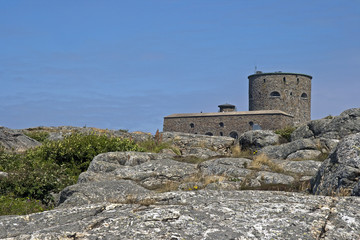 Festung Carlsten auf der schwedischen Sch&auml;reninsel Marstrand
