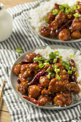 Homemade Chinese General Tsos Chicken