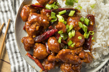 Homemade Chinese General Tsos Chicken