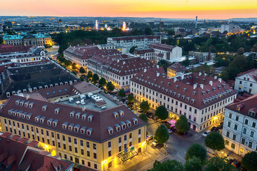 Dresden Neustadt von oben