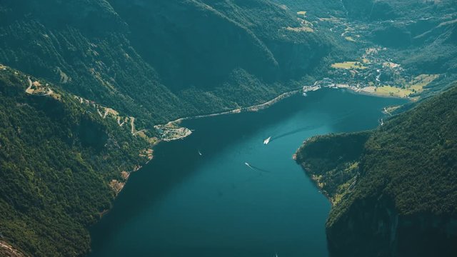 The amazing fjord of Geiranger
