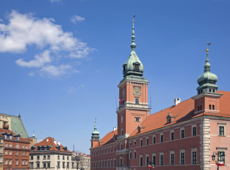 Fototapeta premium Königliches Schloss, Warschau, Polen