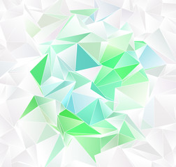 Triangular 3d, modern background