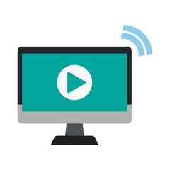 Video player on computer