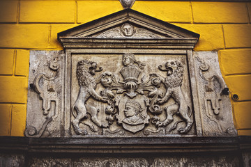 Door of the Brotherhood of Blackheads in Tallinn