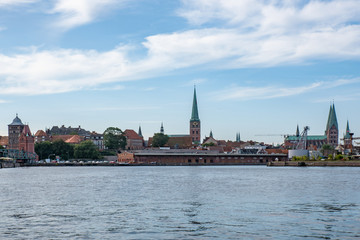 Obraz premium Lübeck, Panorama