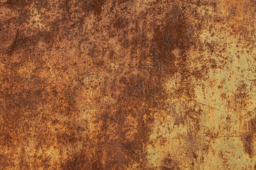 Grunge rusted metal texture, rust and oxidized metal background. Old metal iron panel.