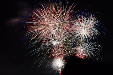 Obraz premium feu d'artifice Nice