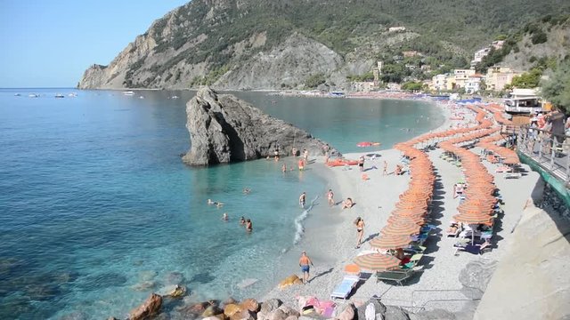 Cinque Terre Monterosso beach