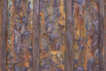Rusted metal