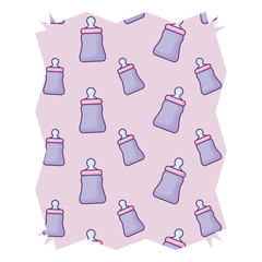 baby bottle pattern 