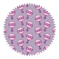 rattle toy pattern design