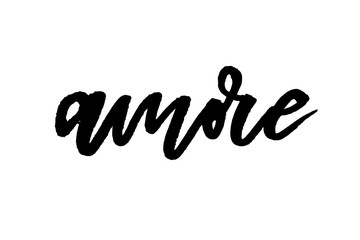 slogan amore phrase graphic vector Print Fashion lettering calligraphy