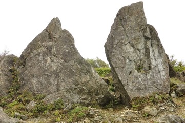 鬼ヶ岩ノ頭の巨岩