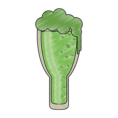 Irish beer cup scribble