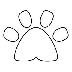 dog paw icon 