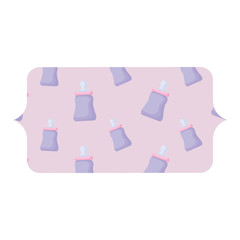 baby bottle pattern 