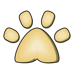 dog paw icon 