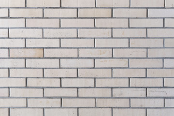 detail of a white brick wall